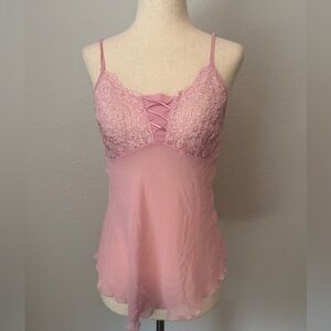 Y2K Coquette Sheer Cami💞